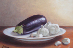 Aubergine Met Knoflook